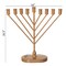 Vintiquewise Wall Mount 9-Branch Hanukkah Menorah, Mid-Century Elegant Illuminated Display, Decorative Judaica Accent and Meaningful Gift for Hanukkah Celebrations
